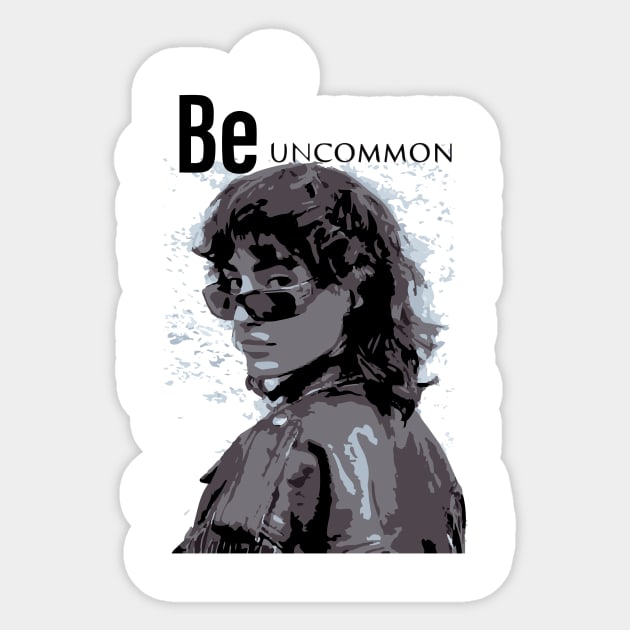 be unique be uncommon Sticker by vellouz55